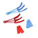 Beavorty 4 Pcs Washable Window Cleaner Air Conditioner Window Blind Cleaner Window Brush Shutter Cleaner Brush Cleaner Blinds Cleaner Cleaning Brush Window Duster Cleaning Ball Air Outlet