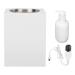 Massage Oil Bottle Warmer Single Bottle Salon Cream Warmer Automatic Adjusted Temperature Compact Lotion Warm Heater for Salon(US plug)