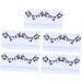 ABOOFAN 10 Pairs Eyelashes Fake Eye Lashes Fake Lashes Christmas Fake Eyelash Masquerade Lashes Makup Party Eyelash Dress Paper Cutting Lashes Natural False Lashes Clothing Make up - Buy Online on SooperMarket.com