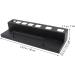 Gogogmee Curling Iron Rack Pumice Stone for Feet Hair Curler Wall Rack Hair Dryer Stand Stainless Steel Black - Buy Online on SooperMarket.com