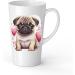 White Ceramic Baby Carlin Mug - Large 483 ml Perfect for Hot Chocolate or Milk Fun and Easy to Use - Buy Online on SooperMarket.com