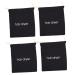 WOONEKY 4pcs Hair Dryer Storage Bag Hair Dryer Drawstring Bag Travel Supplies Toiletry Bag for Travel Fabric