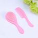 EXCEART Baby Shower Brush Set - Shampoo Dispenser, Exfoliator & Safety Comb for Newborns and Toddlers - Pink - Buy Online on SooperMarket.com
