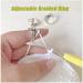 Adjustable Knitting Loop Set | Peacock Open Finger Ring | Faster Knitting Accessories - Buy Online on SooperMarket.com