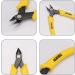 DOWELL Micro Cutter Flush Cutter Electronics Soft Wire Cutter Professional Cutting Copper And Aluminum Wire Cables (2PC) - Buy Online on SooperMarket.com