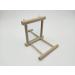 Bogoro Wooden Mirror & Bird Toy - Parrot Cage Accessories Fun Toys and Stylish Wooden Frame - Buy Online on SooperMarket.com