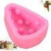 MAGICLULU Soap Mold Triangle Mold Sushi Mold Maker Capacillos para Cupcake Silicone Baking Molds Silicone Cheese Mold Cookie Mold Silicone Candy Mold Cakes Chocolate France 3D Pink - Buy Online on SooperMarket.com