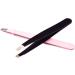 Buy Jojomis Professional Slant Tip Eyebrow Tweezers - Stainless Steel Makeup Tool 2 Pack | International Shipping Available - Buy Online on SooperMarket.com