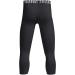 PRIESSEI Youth Boys' Compression Pants - Black Medium | Kids Running Leggings for Sports, Football, Basketball | Baselayer 3/4 Length - Buy Online on SooperMarket.com