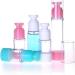 Lurrose Vacuum Container 3PCS 15/30/50ml Airless Pump Bottles Press Pump Cosmetics Container Essence Cleanser Emulsion Storage Dispenser for Travel Travel Spray Bottle Green - Buy Online on SooperMarket.com