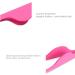 False Eyelash Applicator Set - 2PCS Stainless Steel Tweezers for Easy Magnetic Eyelash Application | Pink & Black - Buy Online on SooperMarket.com