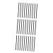 FRCOLOR 300 Pcs Disposable Eyeliner Cosmetology Kit Eyeliner Applicator Tool Gel Liner Brush Eyeshadow Applicators Facial Wand Cosmetic Brush Eye Makeup Applicators Liquid Lipstick White