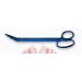 Toenail Scissors Extra Long 19 cm Stainless Steel with Micro Teeth (Blue..) - Buy Online on SooperMarket.com