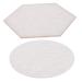2pcs Resin Display Board Nail Display Palette Props Resin Nail Polish Plate Resin Nail Art Holder Color Plate Manicure Palettes Nail Salon Mixing Tray Nail Art Palettes