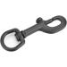 Nosii Stainless Steel Swivel Snap Hook - 75mm Black Bolt Accessory for Scuba Diving - Buy Online on SooperMarket.com