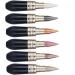 6PCS/SET 2 In 1 Double Eyeliner Eyeshadow Combination Waterproof Black Eye Liner Pen Quick Dry Colorful Eyeshadow High Pigmented Eye Powder Cosmetic Set eyeliner waterproof - Buy Online on SooperMarket.com
