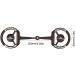 Shanrya Loose Ring Snaffle Bit - Copper Inlay Horse Bit for Riders | International Shipping - Buy Online on SooperMarket.com