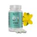 Refine Natural Stress Relief Supplement with L-Theanine and Herbals | Relaxation Support with Lemon Balm Extract St John's Wort | Calming Herbal Sleep for Adults Non-GMO 60 Vegetarian Capsules for Men and Women Made in Canada