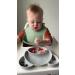Buy Pandaear 3-Piece Silicone Bibs | BPA-Free Washable & Waterproof Baby Feeding Bibs with Bowl - Perfect for Boys & Girls - Buy Online on SooperMarket.com