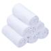 SINLAND Waffle Washcloths Microfiber Facial Cloths Soft Makeup Remover Cloths Ultra-thin Quick-drying Exfoliating 6 Pack White White 13x13 Inch (Pack of 6)