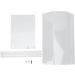 Socobeta Acrylic Hair Extension Stand Double Sided Design Washable Hair Extension Rack Transparent Sectioning Display Hair Extension Holder for Salon Home - Buy Online on SooperMarket.com