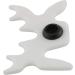 White Plastic Slip-On Moosehead Bridge Head for Pool Cue Stick - Buy Online on SooperMarket.com