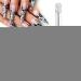 Nail Art Bullion Pen - Dekaim Metallperlen Punktierung & Zeichnung Pen f r DIY Manik re Dekorationen (Silber) - Buy Online on SooperMarket.com