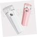Baluue 2 Pcs Facial Spa Steamer Face Humidifier for Facials Face Spa Atomizer Facial Mister Spray Pink - Buy Online on SooperMarket.com