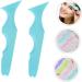 PLAFOPE 2pcs Lipstick Stencil Guide Mascara Eyebrow Reusable Multi-Function Ruler Makeup - Buy Online on SooperMarket.com
