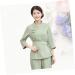 FOMIYES 1 Set Spa Robe Hairdressing Tunic Spa Gown Salon Smock Salon Uniforms Women Barber Shop Apron Spa Work Uniforms for Women Hair Salon Cape Spa Kit Spa Cloth Kimono Hair Dye L Green - Buy Online on SooperMarket.com
