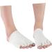 minkissy 2 Pairs Cracked Foot Socks Fingerless Gloves Open Toe Gel Socks Men Gel Toe Socks Five Toe Gel Socks Foot Care Supplies Moisturizing Socks Five Toes White Heel Cover - Buy Online on SooperMarket.com
