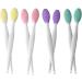 Silicone Lip Brush & Nose Scrubber Set - 2PCS Soft Double-Sided Blackhead Cleaner & Exfoliant - Perfect for Flawless Skin - Buy Online on SooperMarket.com
