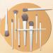 DFHBFG Makeup Brush Set - Loose Powder Full Set | Soft Hair Beauty Tools for Flawless Makeup Application - Buy Online on SooperMarket.com