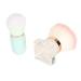 Professional Liquid Foundation Brush - Soft Dense Hair Capsule Shaped Tool in Blue & Pink for Flawless Makeup Application - Buy Online on SooperMarket.com