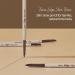 ETUDE Bare Edge Brow Pencil 03 Grey Brown - Hexagon Brush Brow Mascara for Zero Clump & Defined Brows - Buy Online on SooperMarket.com