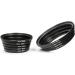 K&F Concept 18-Piece Filter Ring Adapter Kit - Metal Stepping Rings Set for Camera Lens Filters (Black) - Buy Online on SooperMarket.com