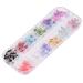 72pcs 3D Butterfly Nail Art Decoration Resin Charms - 12 Colors Pearl Beads Accessory for Acrylic Nails - BX1130-6 - Buy Online on SooperMarket.com