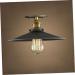 Gadpiparty Ceiling Light Retro Light Ceiling Lamps Balcony Light Retro Lamp Wrought Iron Metal Lamp