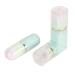 Portable Double Headed Retractable Makeup Brush Set Blue Capsule Design for Travelling Powder Blush Tool Kit