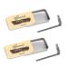 Mikinona Cosmetic Supplies 2 Sets Eyebrow Soap Eyebrow Cream Eyebrow Styling Soap Woman Brow Soap Supplies Colorless Miss