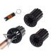 3 Broadhead Wrenches for Arrows, Archery Broad Head Wrench Tool, Fixed Blade Broadhead Wrench for Tightening and Removing Archery Broadheads of All Types and Sizes with Included LED Keychain Light