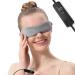 Aroma Season Moist Heated Eye Mask for Blepharitis and Dry Eyes Treatment Warm Therapy to Unclog Glands Relieve Stye Eye Dry Eye Syndrome and MGD (Gray)