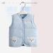 XYIYI Baby Warm Cotton Vest - Unisex Infant Toddler Padded Waistcoat (Blue, 6-9 Months) - Buy Online on SooperMarket.com