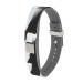 Jauarta antistatic sports arm tape soft silicone waterproof adjustable negative-ion balance energy bracelet black and white