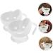Button Hook Helper 4 Pcs Anti-Shift Bowl Cutlery Serving Utensils Elderly Eating Bowls Suction Bowls Silicone Dining Bowl Silicone Elderly Bowl Elderly Dining Bowls Anti Fallen Bowl White 17.00X15.50X12.00CM White - Buy Online on SooperMarket.com