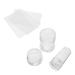 Minkissy 3 Sets Nail Art Silicone Stamp Nail Silicone Stamper Jelly Nail Tool Nail Stamping Kit Soft Nail Silicone Spatula Nail Stampers with Scrapers Handle The Se Silica Gel Frosted