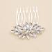 BEALIFE Delicated Gifts For Brides Elegant Wedding Hair Combs Sturdy And Durable Alloy Bride Wedding Hair Comb Made With Alloy - Buy Online on SooperMarket.com