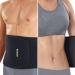 Bracoo Waist Trimmer Wrap,Sweat Sauna Slim Belly Belt for Men & Women-Abdominal Waist Trainer,Increased Core Stability, SE22 Large-X-Large