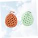 Buy 2pcs Wash Sponge Bath Loofah Scrubber - Exfoliating Tools for Bath & Shower | Ideal for All Skin Types - Buy Online on SooperMarket.com