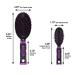 Conair Nylon Bristle Oval Cushion Hair Brush 2-Piece Set with Rubber-Grip Handles - Travel & Full-Sized Brushes - Buy Online on SooperMarket.com